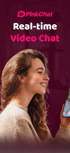 PinkChat real-time video chat